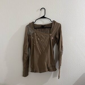 2000s long sleeve sweater